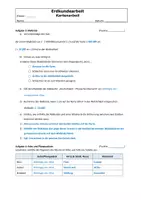 Vorschau - Arbeitsblätter - Klassenarbeit zum Thema Arbeit mit Karten - Seite 3