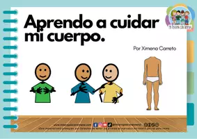 Vista previa - Refuerzo / NEE / Materiales de apoyo - Yo cuido mi cuerpo (con pictogramas) - Portada