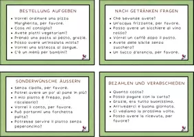 Vorschau - Aufgabenkarten - Dialogkarten - Al ristorante - Seite 2