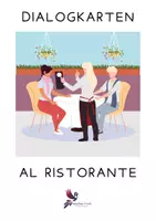 Vorschau - Aufgabenkarten - Dialogkarten - Al ristorante - Deckblatt
