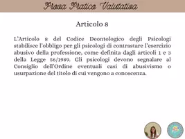 anteprima - Altro tipo di materiale - Articolo 8 del Codice Deontologico (PPV) - Pagina 2