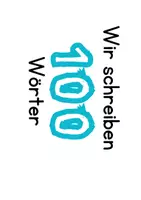 Vorschau - Mal- und Bastelvorlagen - FREEBIE: 100 days of school / 100 Tage Schule Plakat - Seite 1