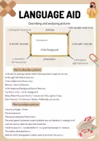 Vorschau - Merkblätter - Language aid_Describing and analyzing pictures - Deckblatt