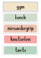 Voorbeeld - Materiaal pakket thema roze&groen - Pagina 2