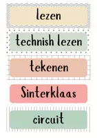 Voorbeeld - Materiaal pakket thema roze&groen - Pagina 3