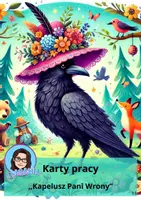 zapowiedź - 📌 Kapelusz Pani Wrony – zestaw edukacyjny do lektury 🎩📖 - obwoluta