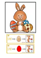 Vorschau - Interaktives Material - Bee-bot ® Coding Ostern – Ostereier zum Osterhasen | Programmieraufgaben für Kinder - Seite 3