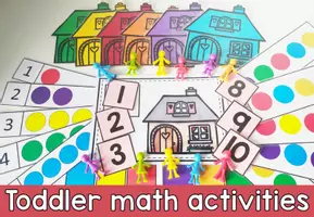 Voorbeeld - Preschool Family Theme printables | Montessori Toddler math activities | SPED - Pagina 1