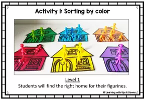 Voorbeeld - Preschool Family Theme printables | Montessori Toddler math activities | SPED - Pagina 2
