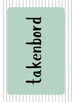 Voorbeeld - Takenbord thema roze&groen - Pagina 1