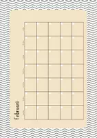 Voorbeeld - Planners (maandplanner, weekplanner en dagplanner) thema roze&groen - Pagina 3