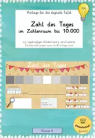 Vorschau - Präsentationen/Tafelbilder - (Materialpaket) - Mathematische Gespräche zur Zahl des Tages (Kl. 1-4) - Seite 1