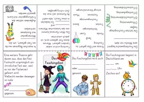 Vorschau - Arbeitsblätter - Was ist Fasching? Ethik Deutsch 3. Klasse #faschingbeieduki - Seite 2
