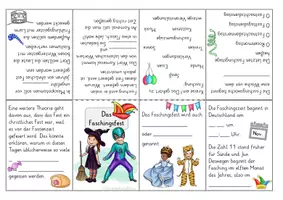 Vorschau - Arbeitsblätter - Was ist Fasching? Ethik Deutsch 4. Klasse #faschingbeieduki - Seite 2