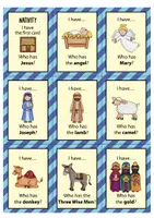 Προεπισκόπηση - Φύλλα εργασίας - Christmas story: I have... Who has...? (Game) / Χριστουγεννιάτικη ιστορία: Έχω... Ποιος έχει...; (Παιχνίδι) - Σελίδα 1