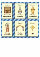 Προεπισκόπηση - Φύλλα εργασίας - Christmas story: I have... Who has...? (Game) / Χριστουγεννιάτικη ιστορία: Έχω... Ποιος έχει...; (Παιχνίδι) - Σελίδα 2