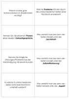 Vorschau - Arbeitsblätter - Kommunikation im Einzelhandel - Karteikarten + Arbeitsblätter - Deckblatt