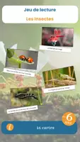 Aperçu - Apprentissages en autonomie - Le jeu de lecture sur les insectes - Page de couverture