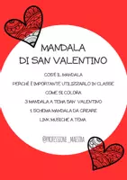 anteprima - Audio - Mandala di San Valentino: ascolta, colora, crea! - Pagina di copertina