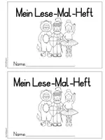Vorschau - Stationenlernen - Lese-Mal-Heft Fasching - Seite 3