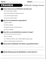 Vorschau - Arbeitsblätter - Das Rotkehlchen: Leseverständnis und Kreuzworträtsel mit Lösungen - Seite 2