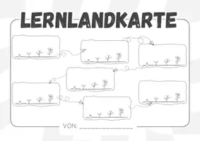 Vorschau - Arbeitsblätter - Lernlandkarten - Reflexion & Sicherung - Seite 1