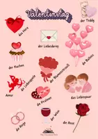 Vorschau - Arbeitsblätter - Das Lexikon der Liebe - Valentinstag - Seite 1
