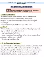 Vorschau - Text - Qualitatives Wachstum und nachhaltige Entwicklung - Seite 1