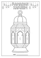 Vorschau - Mal- und Bastelvorlagen - Ramadan Materialpaket - Seite 3