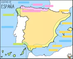 Vista previa - Hojas de trabajo - ESPAÑA Geografía física - página 2