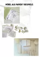 Vorschau - Arbeitsblätter - Mini-Möbel aus Papier (Kunst, Leistungsaufgabe, Bewertungsbogen) - Seite 3