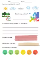 Aperçu - Feuilles d'exercices - Journal de vacances pour les élèves - 1 & 2 semaines - Page 2