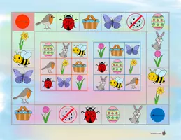 Vorschau - Spiele - Frühlings-Bingo: Spielerisches Wortschatztraining (D/E) - Seite 3