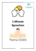 Vista previa - Juegos / Gamificación - A1_SPRECHEN_Thema:Essen/La comida_40_DIALOGKARTEN - Portada