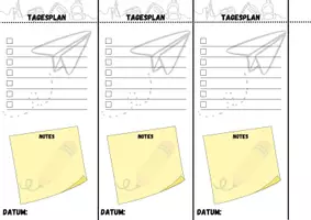 Vorschau - Anderer Materialtyp - Tagespläne_1-3 Tage - Seite 1