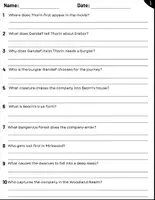 Vorschau - Arbeitsblätter - Movie Guide: The Hobbit: The Desolation of Smaug (2013) Questions & Activities with Answers - Seite 2