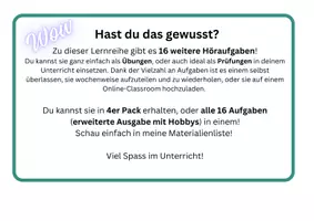 Vista previa - Tarjetas / Manipulativos - A1_AUDIO_2_HÖREN_STECKBRIEF_Alter_Wohnort_Name_Herkunft - página 2