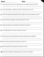 Vorschau - Arbeitsblätter - Movie Guide: The Lord of the Rings: The Two Towers (2002) Questions & Activities - Seite 2