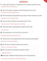 Vorschau - Arbeitsblätter - Movie Guide: The Lord of the Rings: The Two Towers (2002) Questions & Activities - Seite 3
