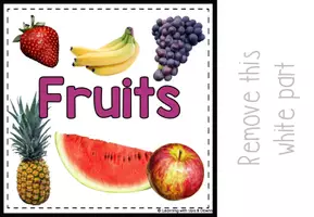 Voorbeeld - Fruit matching for preschool | Five Food groups errorless activity - Pagina 3