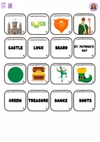 Vista previa - Manualidades / Dibujos para colorear - St patrick's day memory game @oposinglescammadrid - página 2