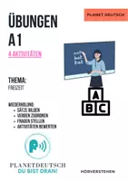 Vista previa - Hojas de trabajo - A1_Tiempo Libre_Übung_Freizeit_3 Ejercicios - Portada