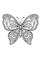 Vorschau - Arbeitsblätter - Ausmalbilder & Mandalas PAKET - Schmetterlinge - Grundschule - Bastelvorlagen - Seite 2