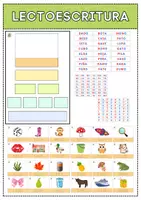 Vista previa - Juegos / Gamificación - LECTOESCRITURA PARA PRIMER CICLO - Portada