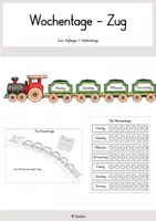 Vorschau - Arbeitsblätter - Materialpaket: Das Jahr und die vier Jahreszeiten - Klasse 1/2 - Seite 1