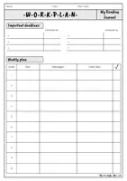 Vorschau - Stundenentwürfe - Reading Journal / Lesetagebuch Englisch (für alle Bücher) - Seite 3