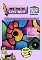 Vorschau - Stundenentwürfe - KUNST Schritt für Schritt: Abstraktes Kunstwerk (Deckfarben/Acryl) - Deckblatt
