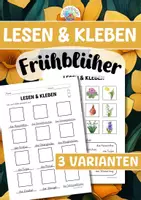 Vorschau - Arbeitsblätter - Materialpaket - Lesen & Kleben - Seite 1