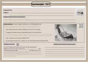 Vorschau - Stundenentwürfe - Epochenjahr 1917: Russische Revolutionen und Kriegseintritt der USA | Materialpaket - Seite 2