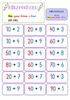 Vorschau - Fördermaterial/Inklusion - * Blitzrechnen * im ZR 100 + und - #homeschooling - Seite 3